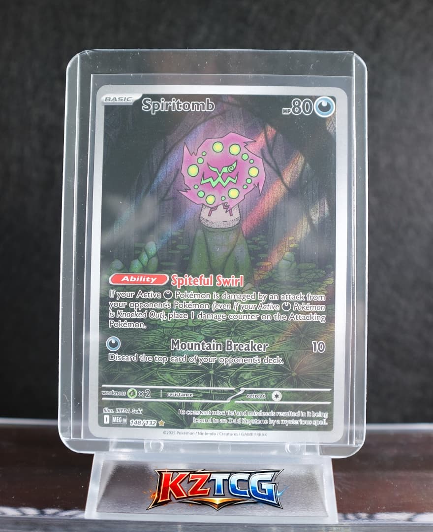 Spiritomb Illustration Rare 148/132 Pokemon Mega Evolution MEG 2025 Pokemon Card